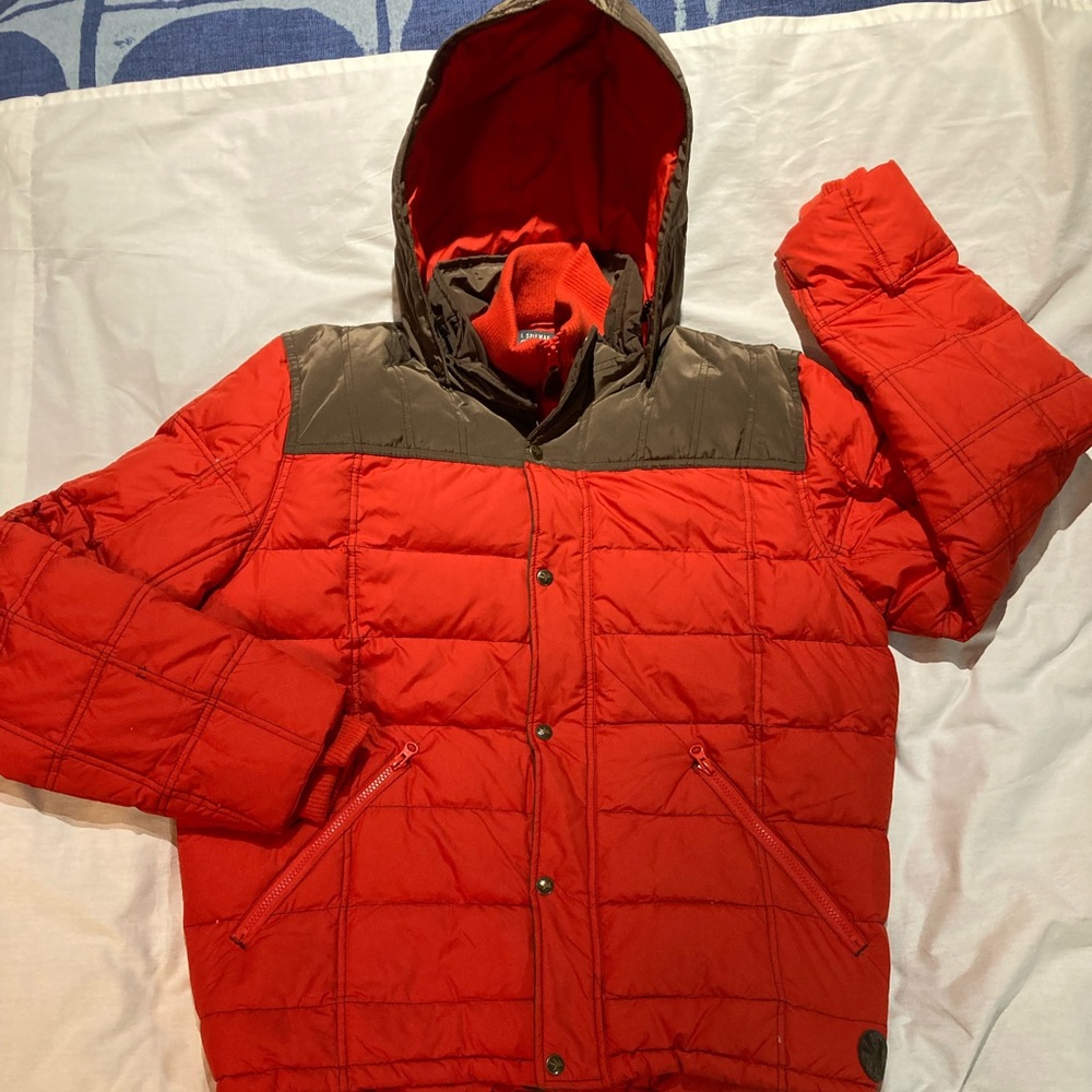 I. Spiewak & Sons White Duck Down Ski Jacket! Men’s size XL